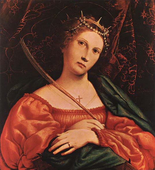 Lorenzo Lotto St Catherine of Alexandria